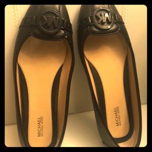 MICHEAL KORS black flats. Worn once and too small